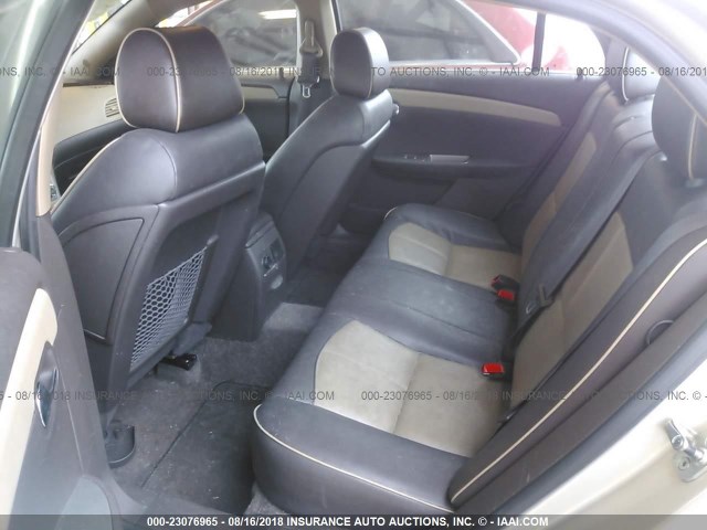 1G1ZK57B59F147276 - 2009 CHEVROLET MALIBU LTZ 金色 照片 8