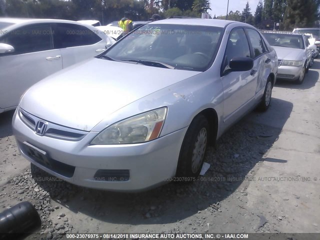 JHMCM56126C006161 - 2006 HONDA ACCORD VALUE SILVER photo 2