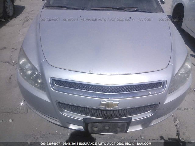 1G1ZC5E12BF131968 - 2011 CHEVROLET MALIBU 1LT ვერცხლისფერი ფოტო 6