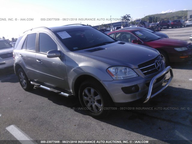 4JGBB86E06A035365 - 2006 MERCEDES-BENZ ML 350 TAN photo 1