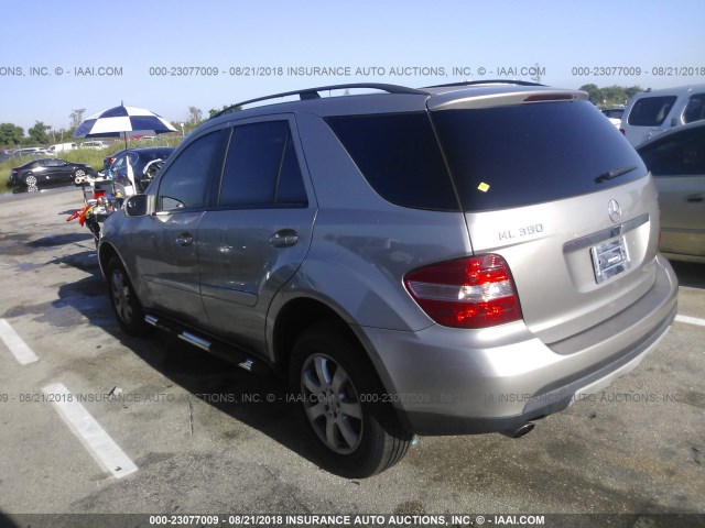 4JGBB86E06A035365 - 2006 MERCEDES-BENZ ML 350 TAN photo 3