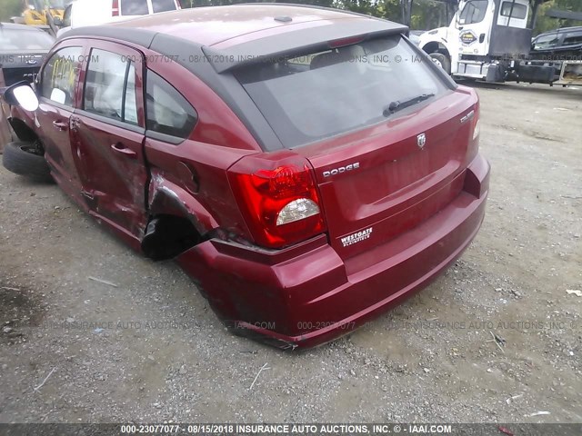 1B3CB3HA8AD653158 - 2010 DODGE CALIBER MAINSTREET RED photo 3