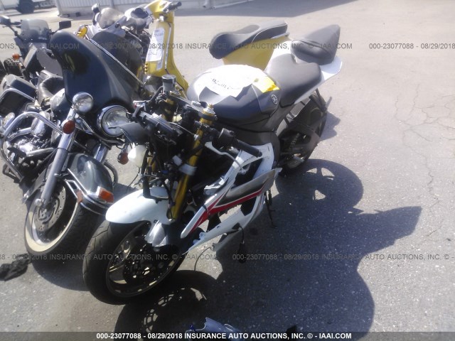 JYARJ16E5EA031402 - 2014 YAMAHA YZFR6 WHITE photo 2