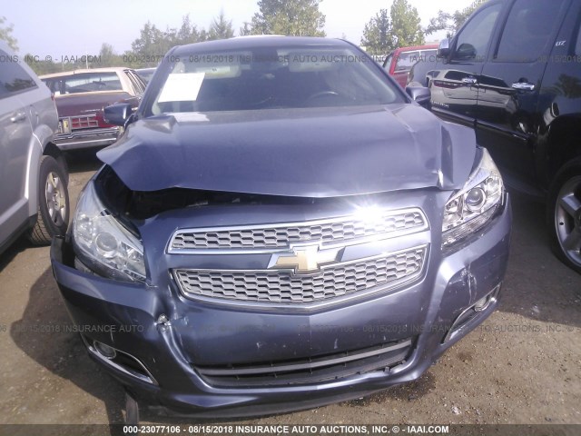 1G11H5SA7DF330990 - 2013 CHEVROLET MALIBU LTZ 蓝色 照片 6
