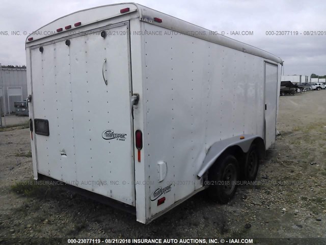 100000000014467WI - 2003 AVENGER 16 FT TRAILER  WHITE photo 4