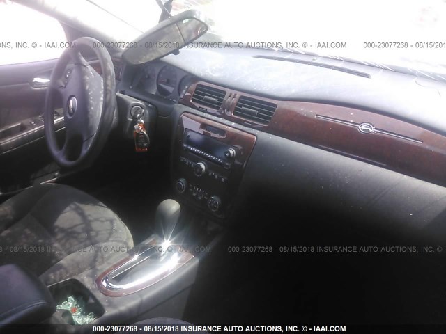 2G1WB57K391170162 - 2009 CHEVROLET IMPALA LS RED photo 5