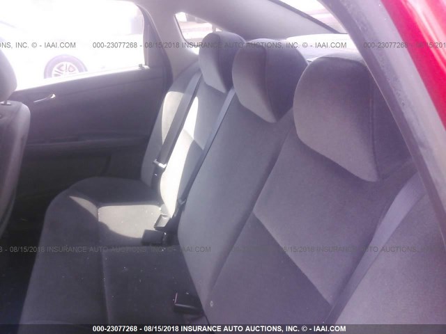 2G1WB57K391170162 - 2009 CHEVROLET IMPALA LS RED photo 8