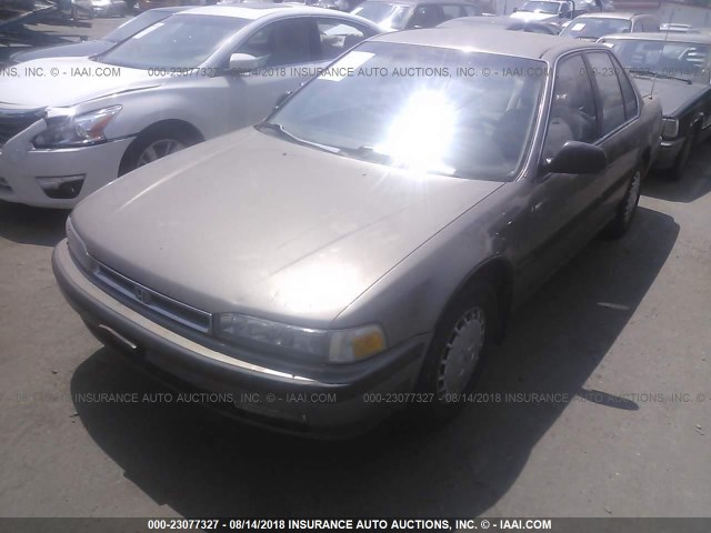 JHMCB7657LC013204 - 1990 HONDA ACCORD LX/EX TAN photo 2