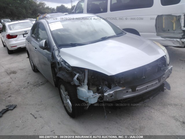 JM1BL1V77C1627935 - 2012 MAZDA 3 I GRAY photo 1