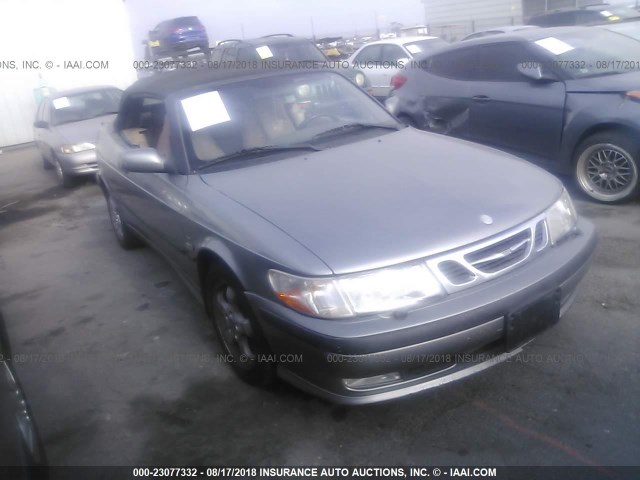 YS3DF78K717005602 - 2001 SAAB 9-3 SE GRAY photo 1