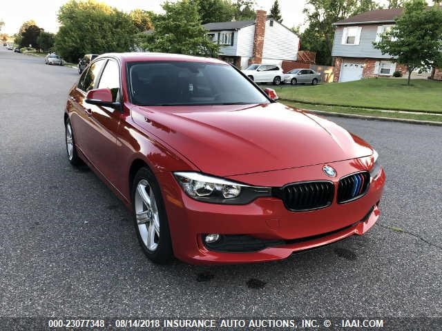 WBA3B1C53FP831798 - 2015 BMW 320 RED photo 1