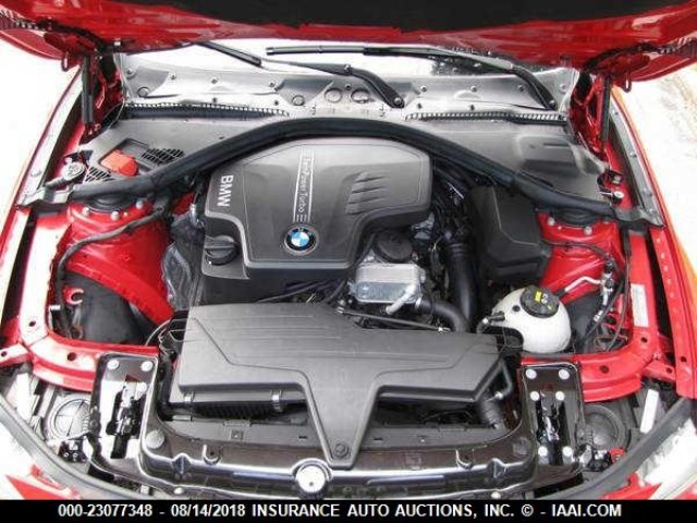 WBA3B1C53FP831798 - 2015 BMW 320 RED photo 10