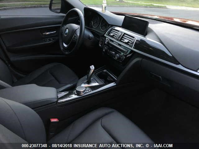 WBA3B1C53FP831798 - 2015 BMW 320 RED photo 5