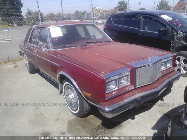 2C3BF66P2DR188681 - 1983 CHRYSLER NEW YORKER FIFTH AVENUE RED photo 1