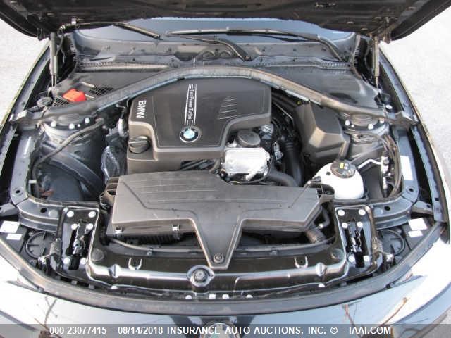 WBA3N3C56FK233947 - 2015 BMW 428 BLACK photo 10