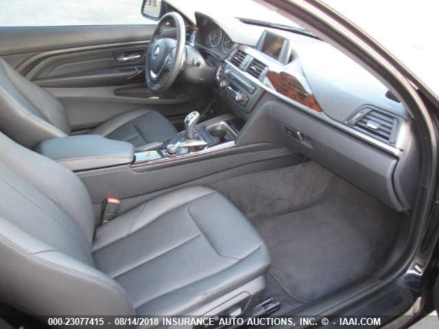 WBA3N3C56FK233947 - 2015 BMW 428 BLACK photo 5