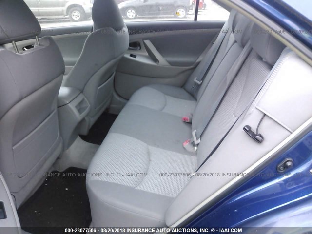 4T1BE46K59U305926 - 2009 TOYOTA CAMRY SE/LE/XLE BLUE photo 8