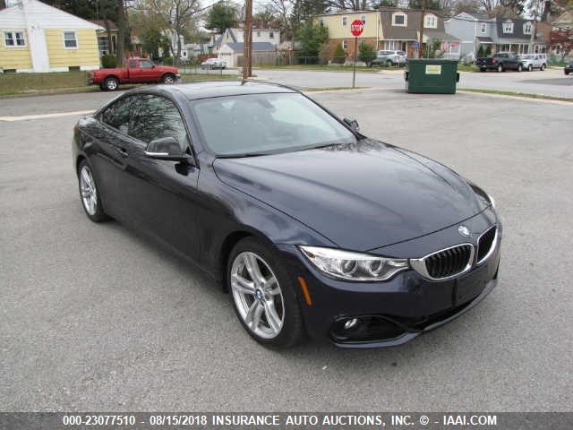 WBA3N7C50FK224538 - 2015 BMW 428 BLACK photo 1