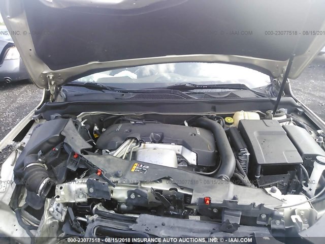 1G11J5SX8DF235198 - 2013 CHEVROLET MALIBU LTZ 棕色 照片 10