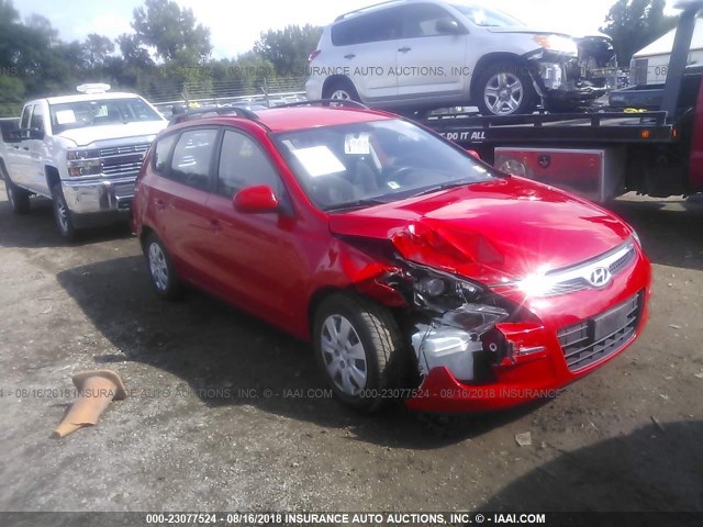 KMHDC8AE0AU069410 - 2010 HYUNDAI ELANTRA TOURING GLS/SE RED photo 1