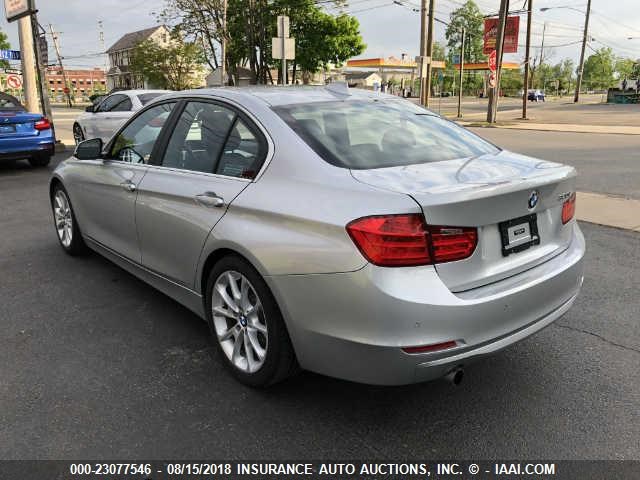 WBA3B1C53FK140459 - 2015 BMW 320 GRAY photo 3