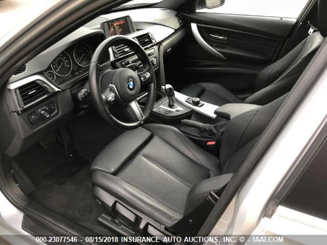 WBA3B1C53FK140459 - 2015 BMW 320 GRAY photo 5