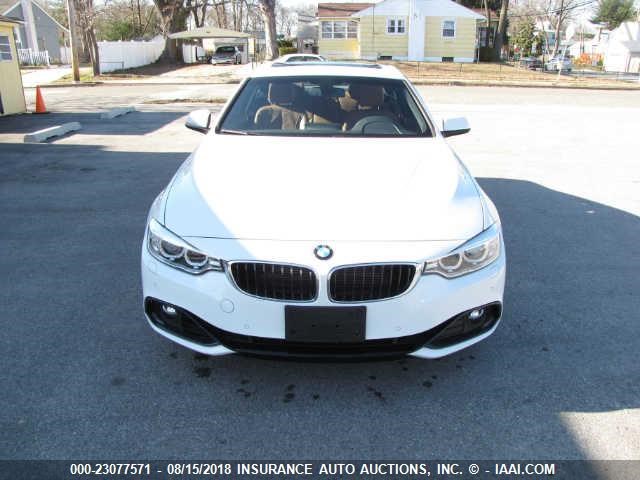 WBA3N9C56GK250767 - 2016 BMW 428 WHITE photo 6