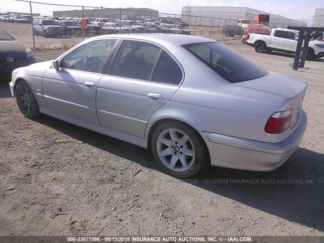 WBADT43412GZ96740 - 2002 BMW 525 I AUTOMATIC SILVER photo 3