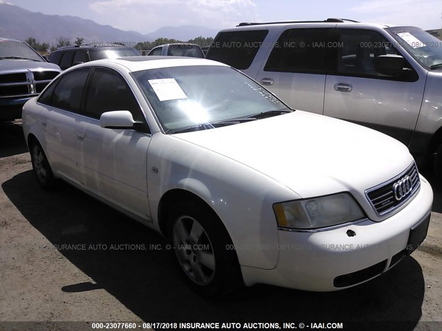 WAUED64B01N142214 - 2001 AUDI A6 2.7T QUATTRO WHITE photo 1