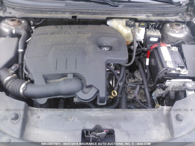 1G1ZB5E11BF149851 - 2011 CHEVROLET MALIBU LS Qəhvəyi foto 10