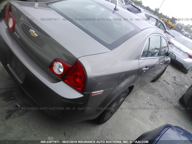 1G1ZB5E11BF149851 - 2011 CHEVROLET MALIBU LS Qəhvəyi foto 4