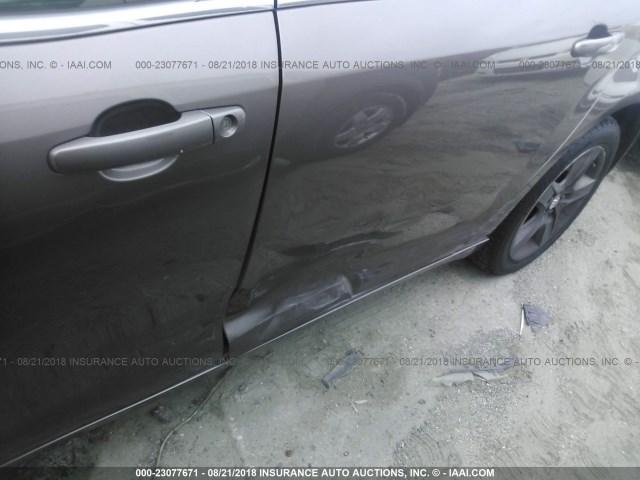 1G1ZB5E11BF149851 - 2011 CHEVROLET MALIBU LS Qəhvəyi foto 6