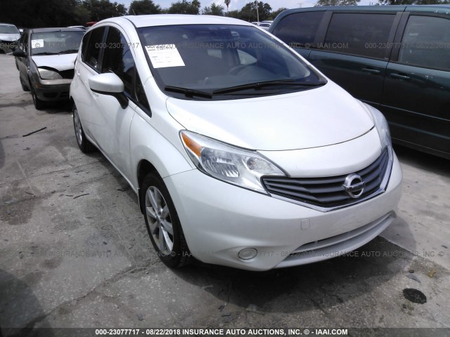 3N1CE2CP5FL387095 - 2015 NISSAN VERSA NOTE S/S PLUS/SV/SL/SR WHITE photo 1