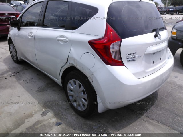 3N1CE2CP5FL387095 - 2015 NISSAN VERSA NOTE S/S PLUS/SV/SL/SR WHITE photo 6