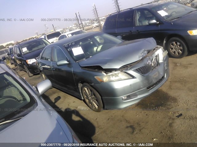 4T1BK46K27U516572 - 2007 TOYOTA CAMRY NEW GENERAT LE/XLE/SE GREEN photo 1