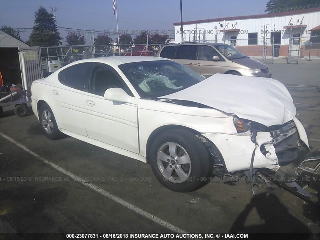 2G2WP522051335714 - 2005 PONTIAC GRAND PRIX Білий фото 1