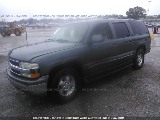 1GNEC16Z52J120633 - 2002 CHEVROLET SUBURBAN C1500 GRAY photo 6