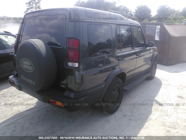 SALTL1246YA287630 - 2000 LAND ROVER DISCOVERY II  GREEN photo 4