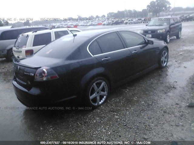 6G2EC57Y88L129370 - 2008 PONTIAC G8 GT BLACK photo 4