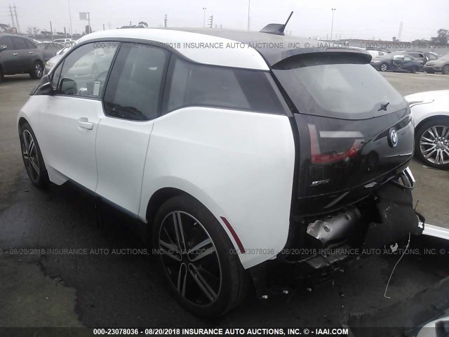 WBY1Z8C34HV891650 - 2017 BMW I3 REX WHITE photo 3