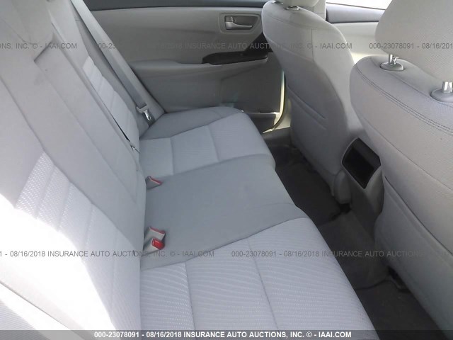 4T4BF1FK0FR456475 - 2015 TOYOTA CAMRY LE/XLE/SE/XSE SILVER photo 8