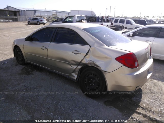 1G2ZF58B974154481 - 2007 PONTIAC G6 VALUE LEADER/BASE CREAM photo 3