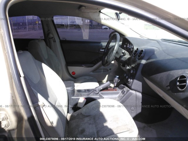 1G2ZF58B974154481 - 2007 PONTIAC G6 VALUE LEADER/BASE CREAM photo 5