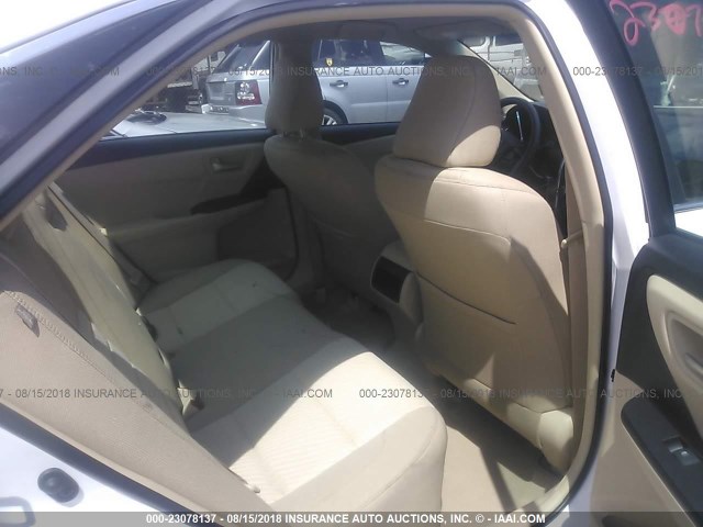 4T1BF1FK3FU924130 - 2015 TOYOTA CAMRY LE/XLE/SE/XSE WHITE photo 8