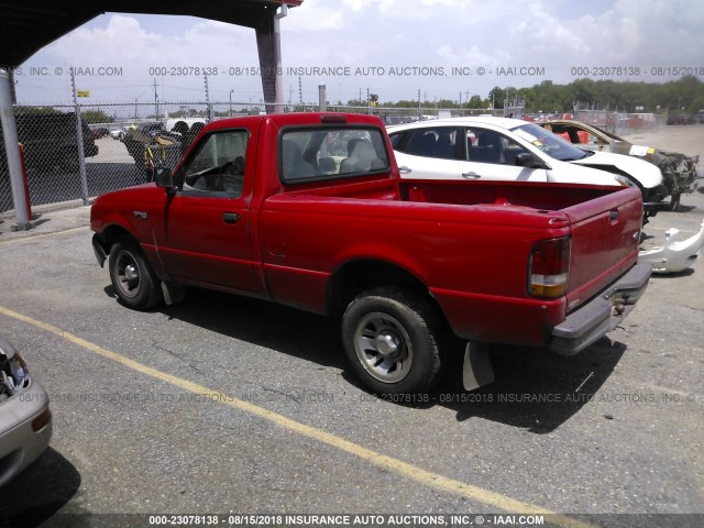 1FTCR10A7VUA52162 - 1997 FORD RANGER RED photo 3