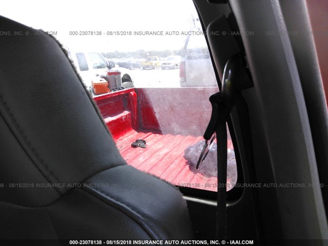 1FTCR10A7VUA52162 - 1997 FORD RANGER RED photo 8