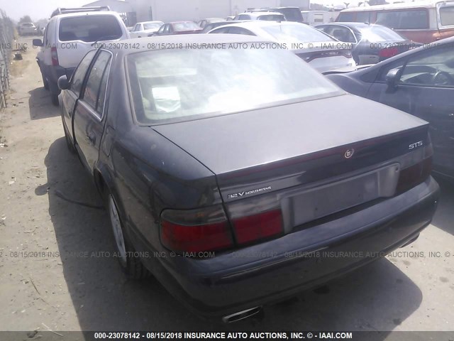 1G6KY54952U120589 - 2002 CADILLAC SEVILLE STS GRAY photo 3