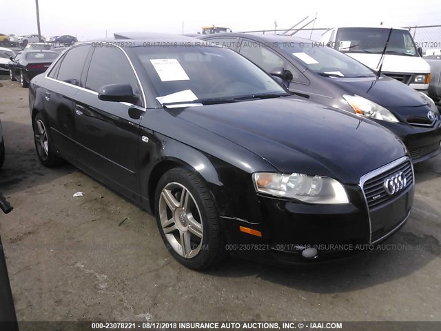 WAUDF78E16A269763 - 2006 AUDI A4 2.0T QUATTRO BLACK photo 1