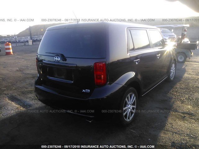 JTLKE50E781014247 - 2008 TOYOTA SCION XB Lila Foto 4