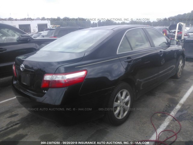 4T1BE46K79U269317 - 2009 TOYOTA CAMRY SE/LE/XLE შავი ფოტო 4